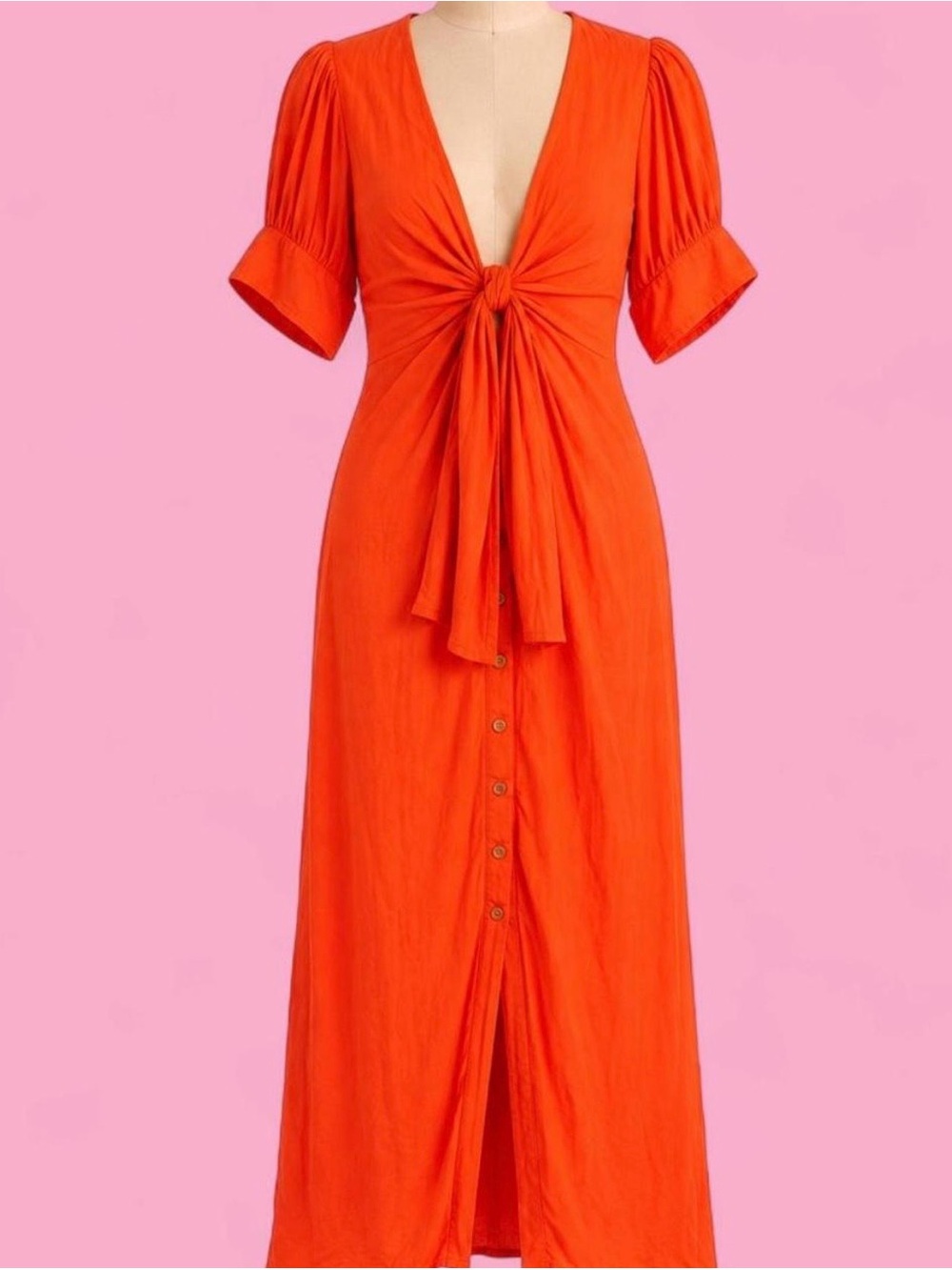 Free People Vintage Summer Dress in the Tango colorway, size Medium.